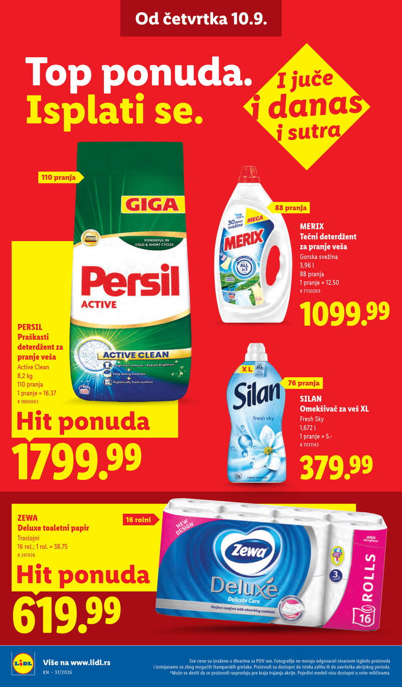 Lidl katalog akcija