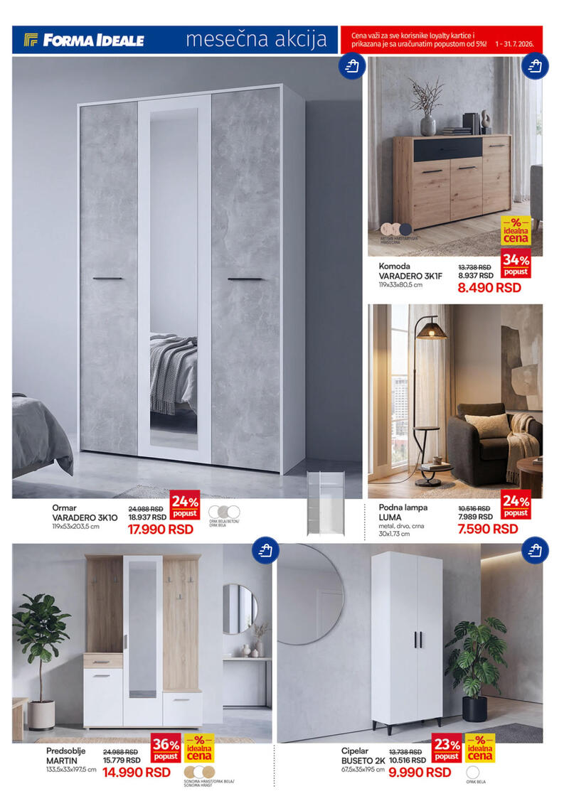 Forma Ideale katalog akcija