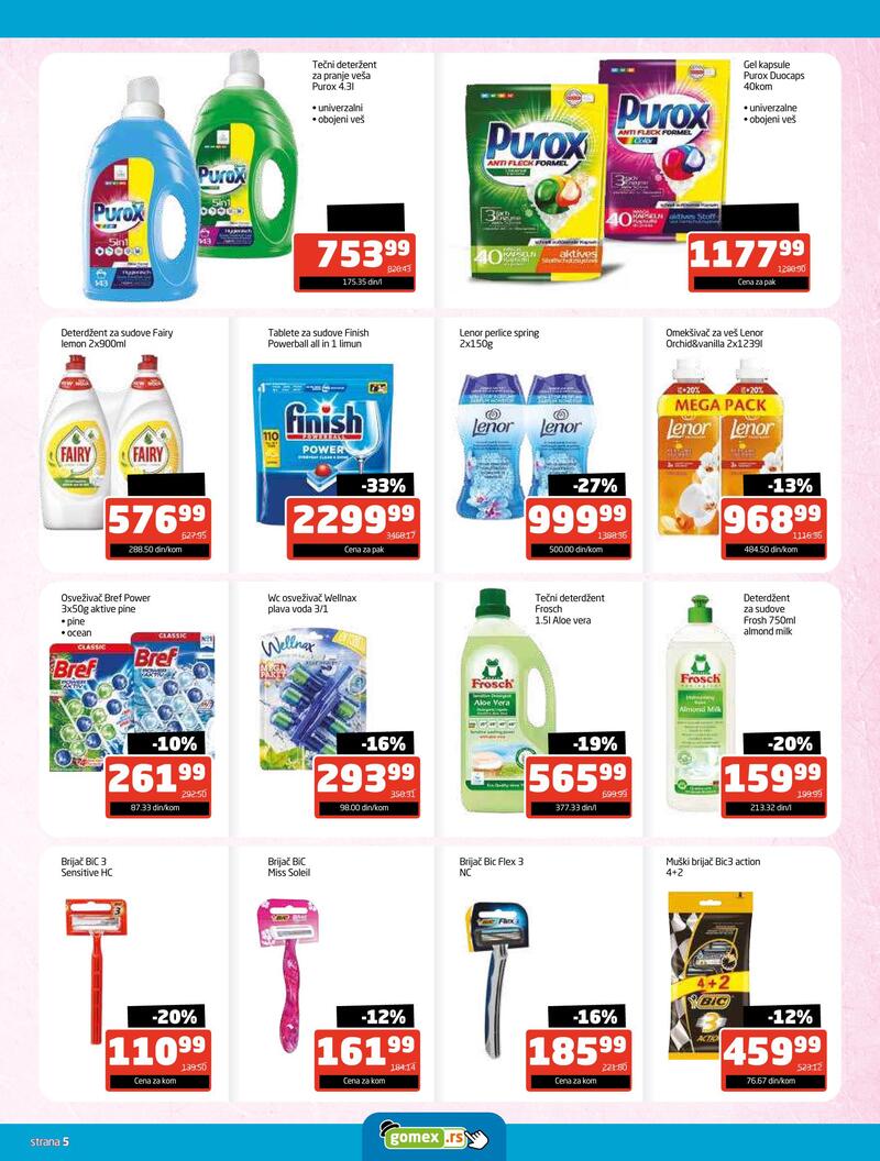 Gomex katalog hrana