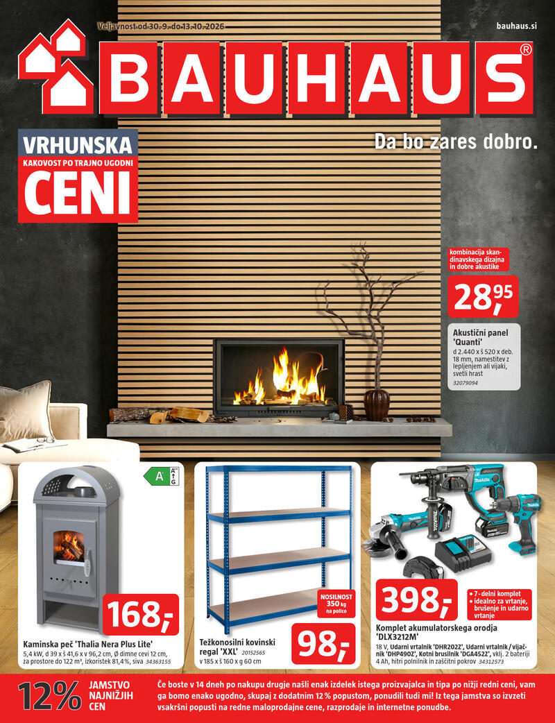 Bauhaus katalog - Dvotedenska akcija
