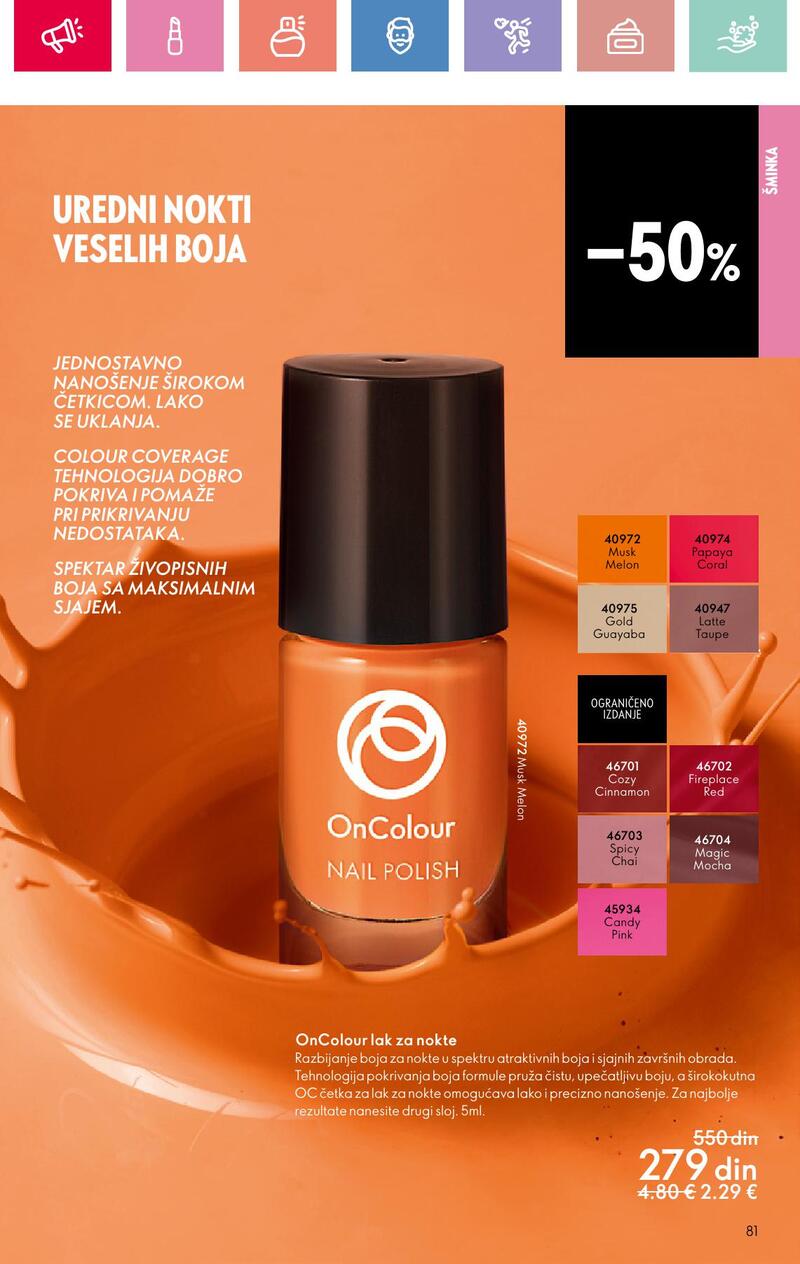 Oriflame katalog akcija