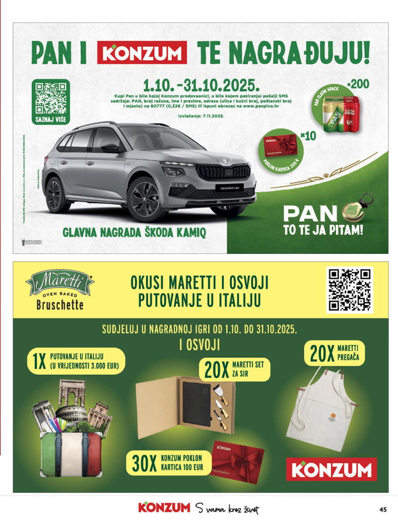 Konzum kataloška akcija