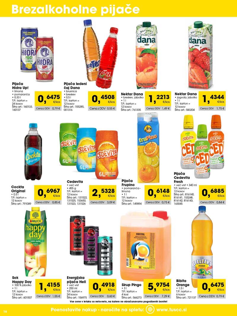 Tuš Cash & Carry trgovec