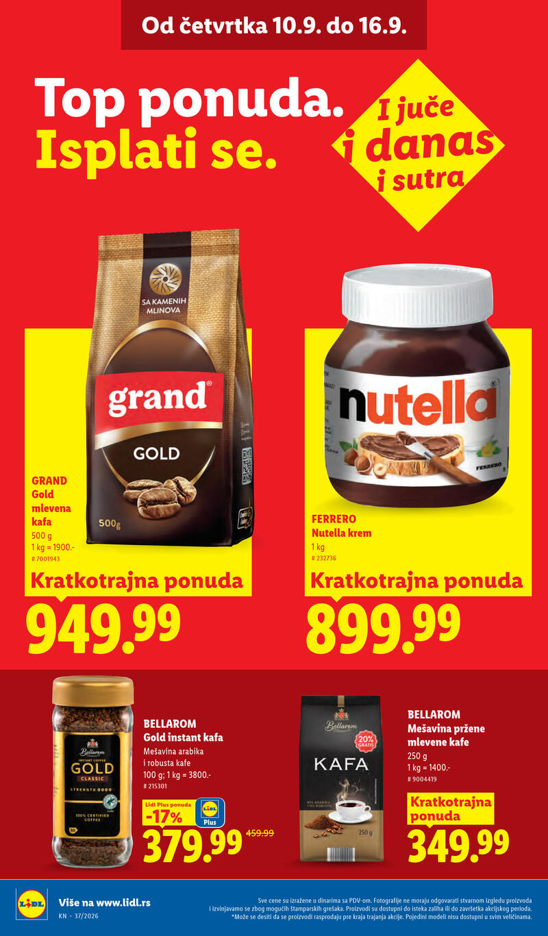 Lidl katalog akcija