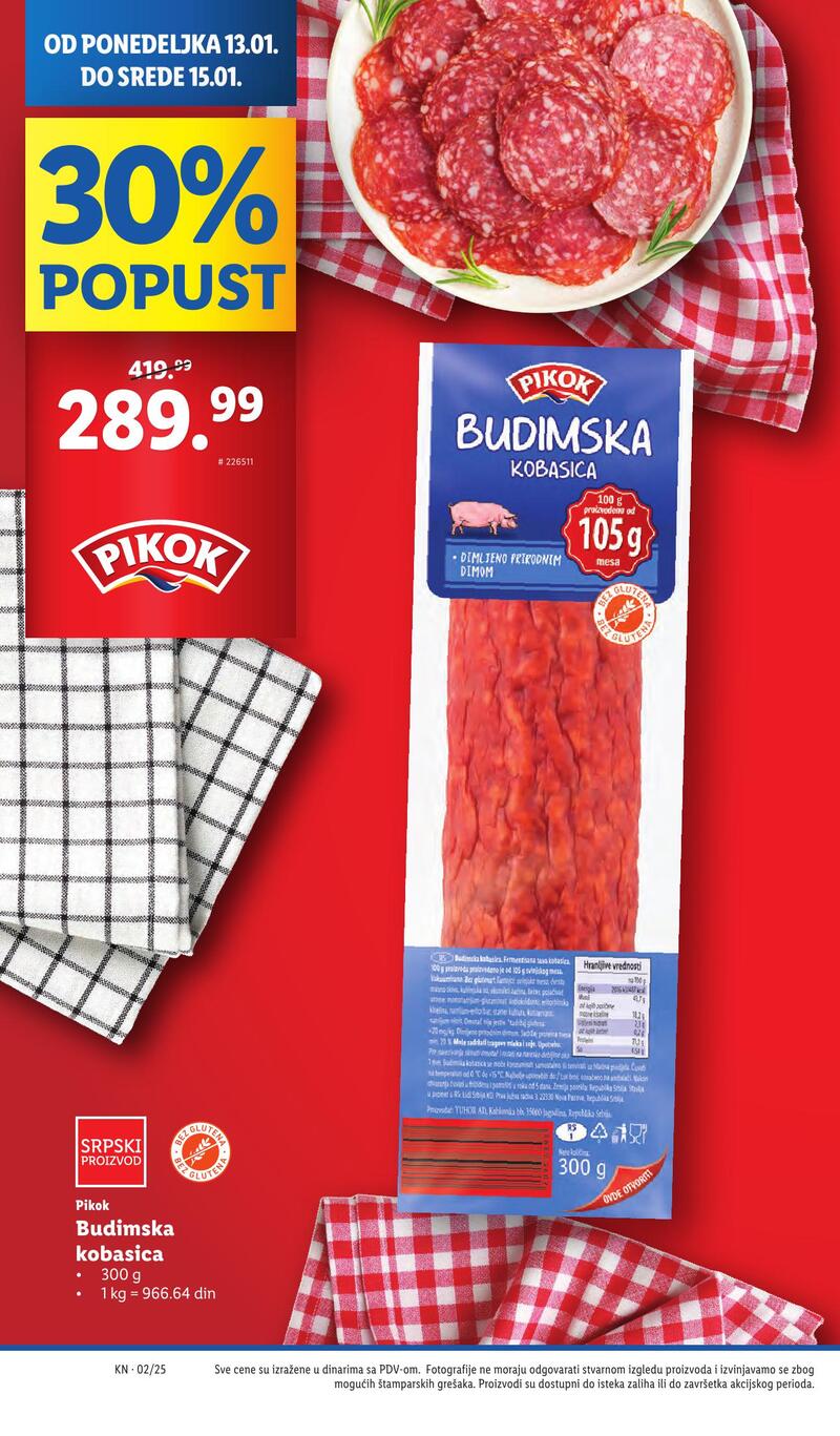 Lidl katalog akcija