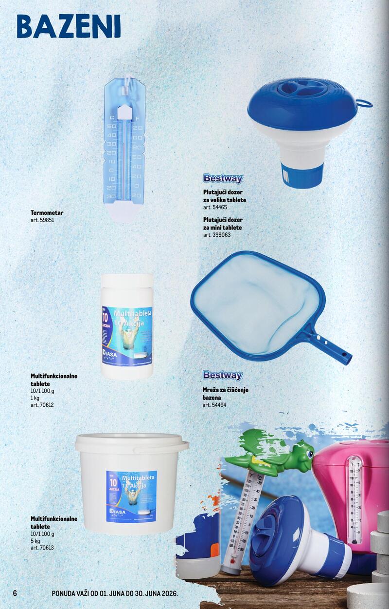Metro katalog bazeni