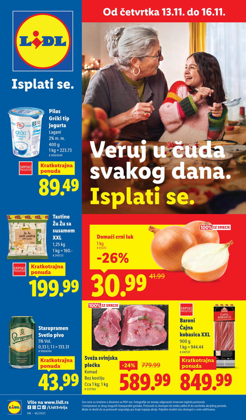 Lidl katalog akcija