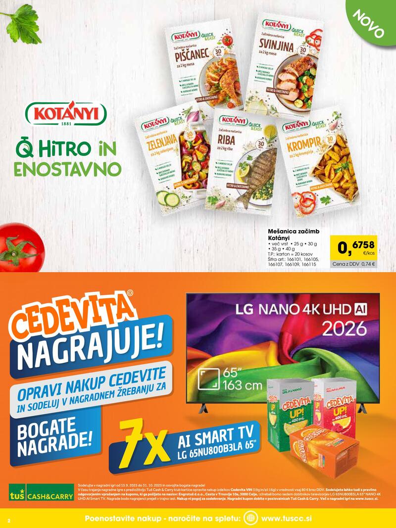 Tuš Cash & Carry katalog - Trgovec