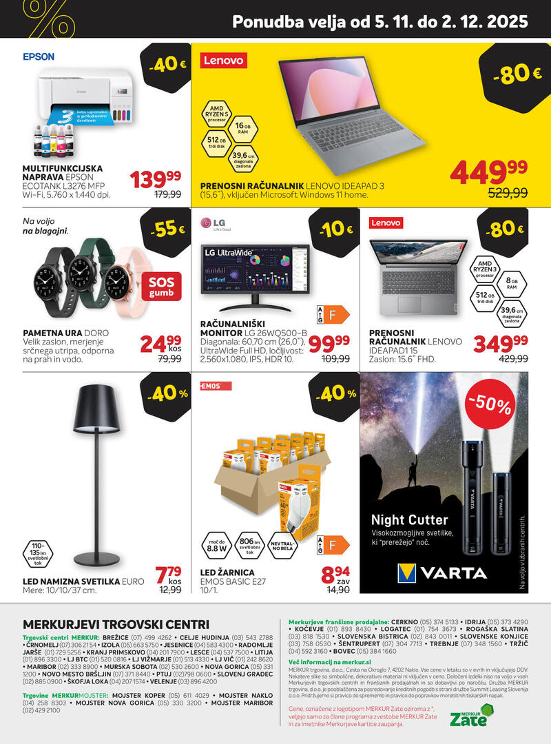 Merkur akcijski katalog