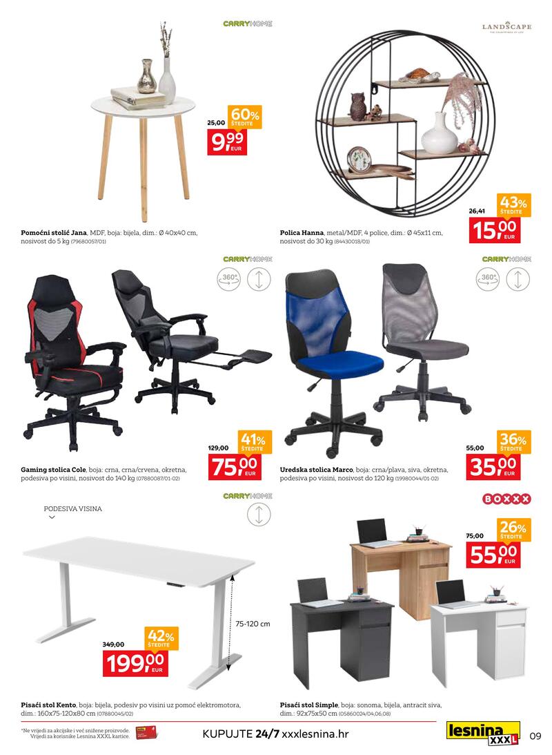 Lesnina XXXL katalog akcija