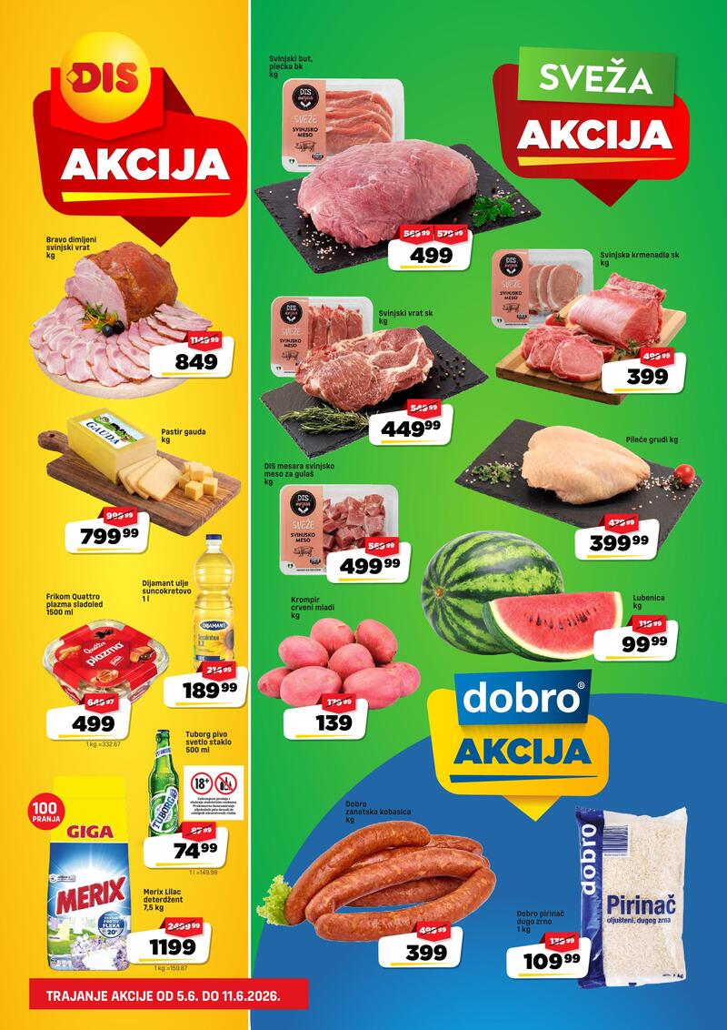 DIS Market katalog akcija Nedeljna akcija