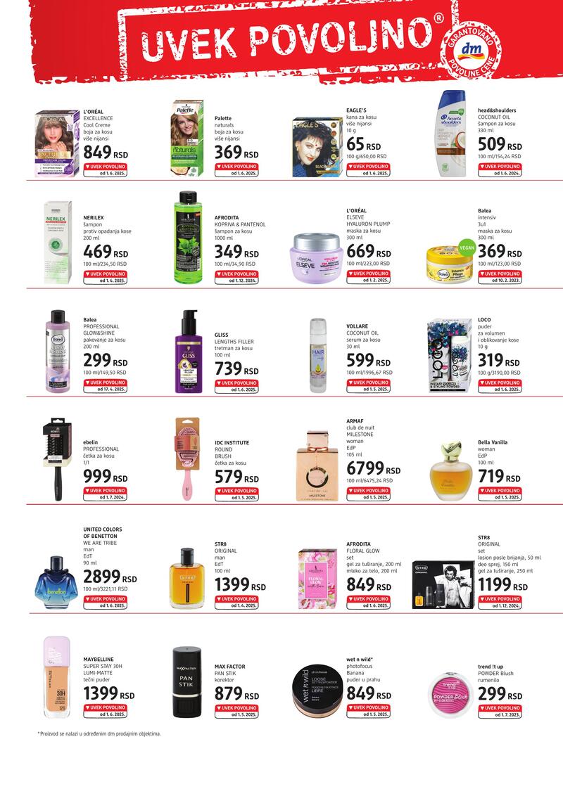 DM Drogerie katalog super cene