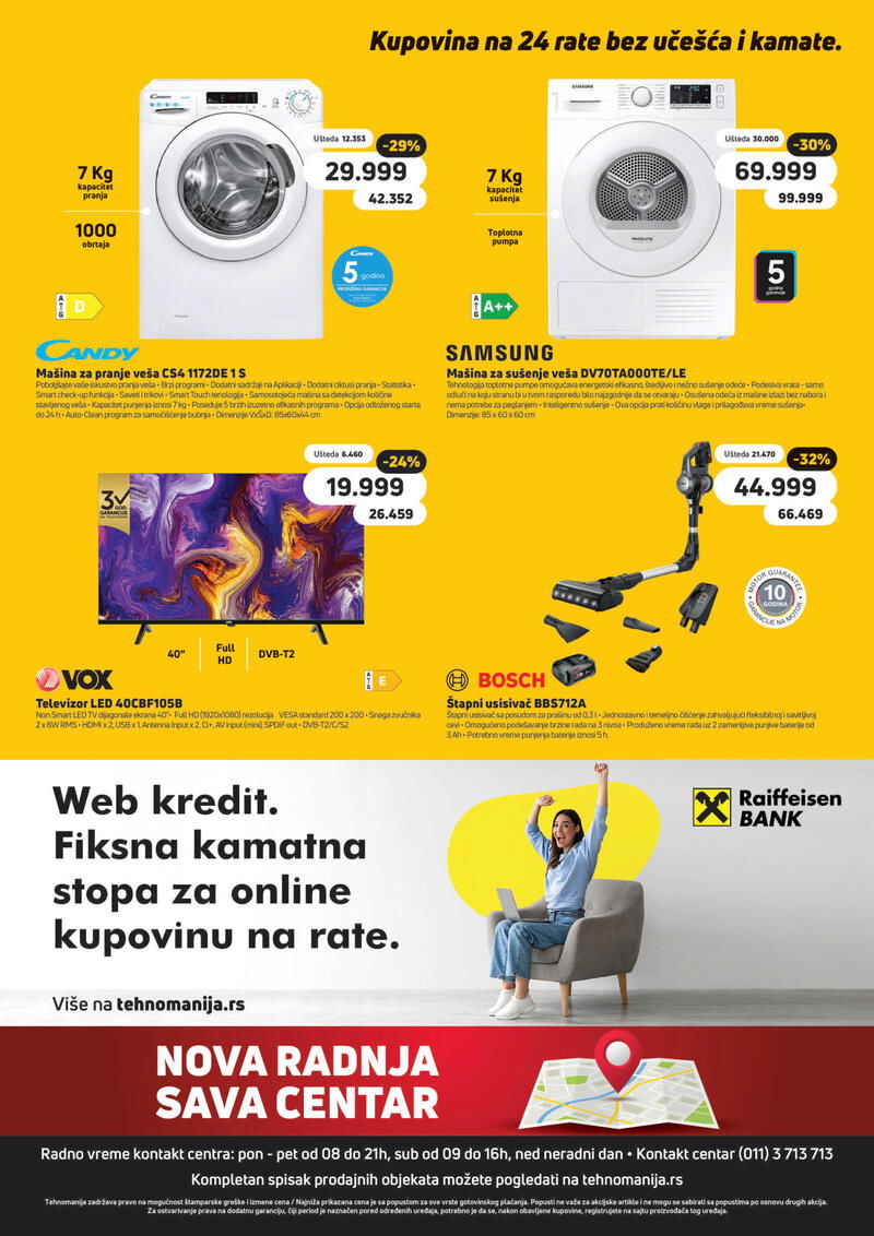Tehnomanija katalog Akcije i cene
