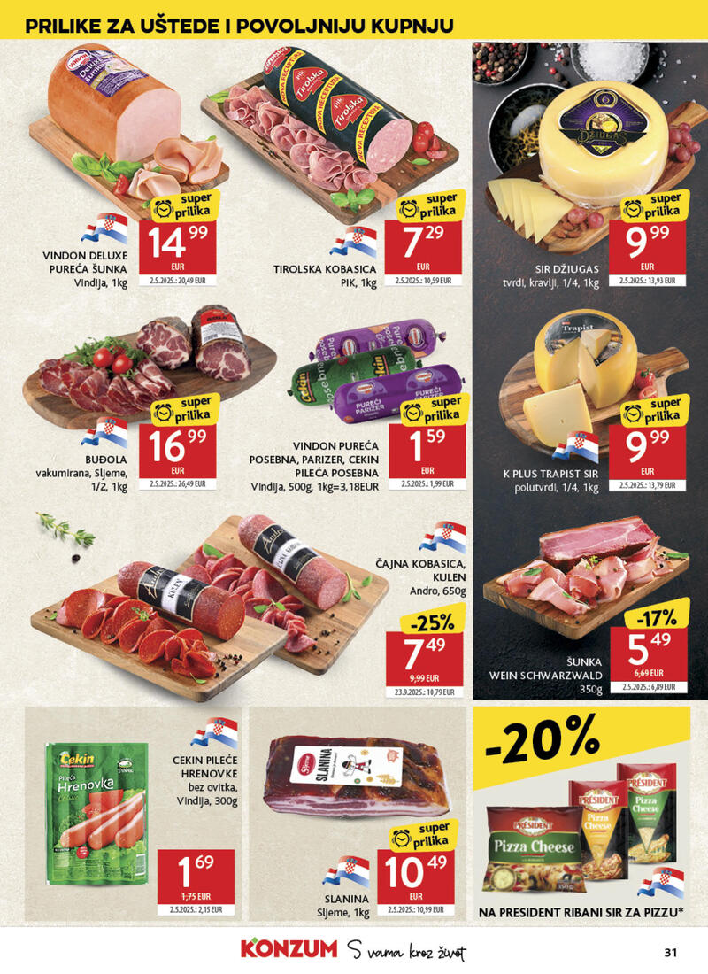 Konzum katalog - Tjedna akcija