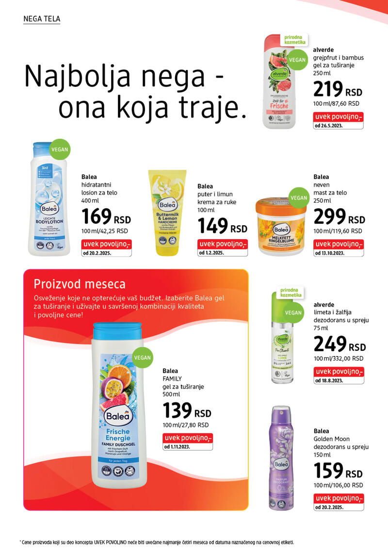 DM Drogerie katalog akcija