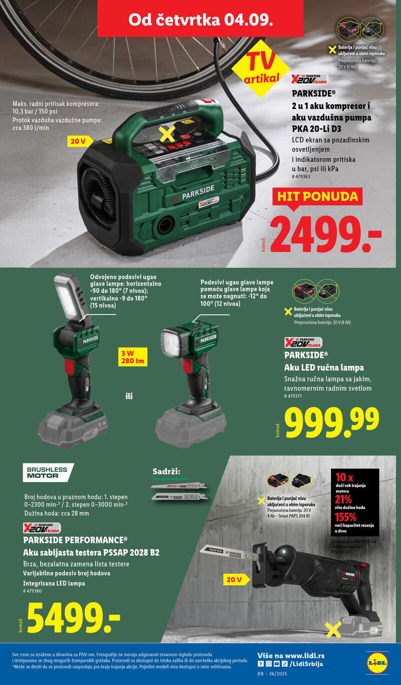 Lidl katalog akcija neprehrana