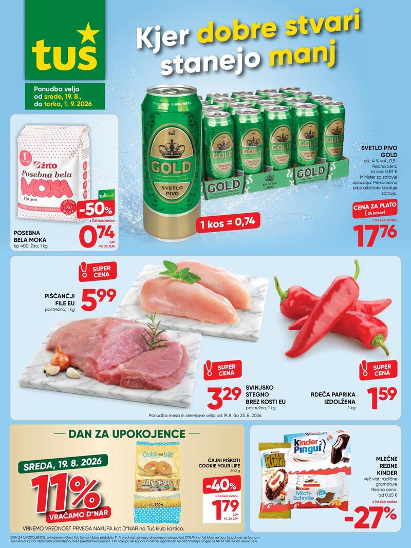 Tuš katalog akcija Redni katalog