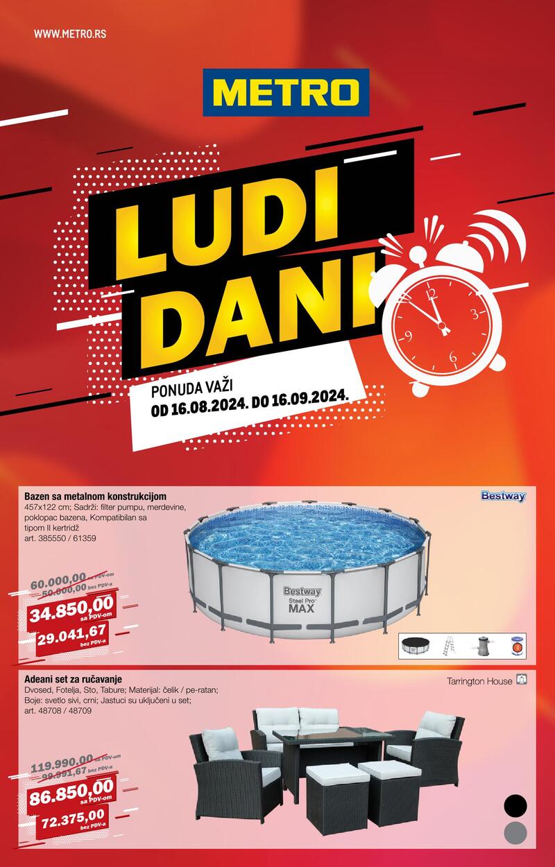 Metro katalog ludi dani