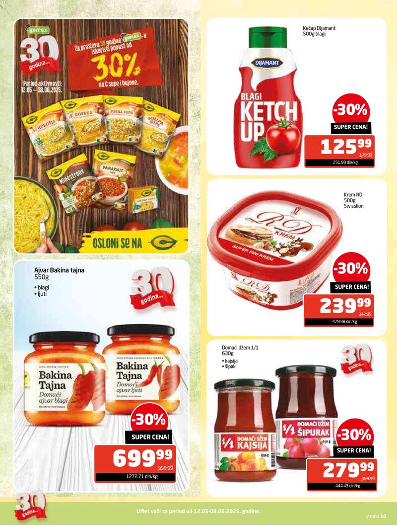 Gomex katalog hrana