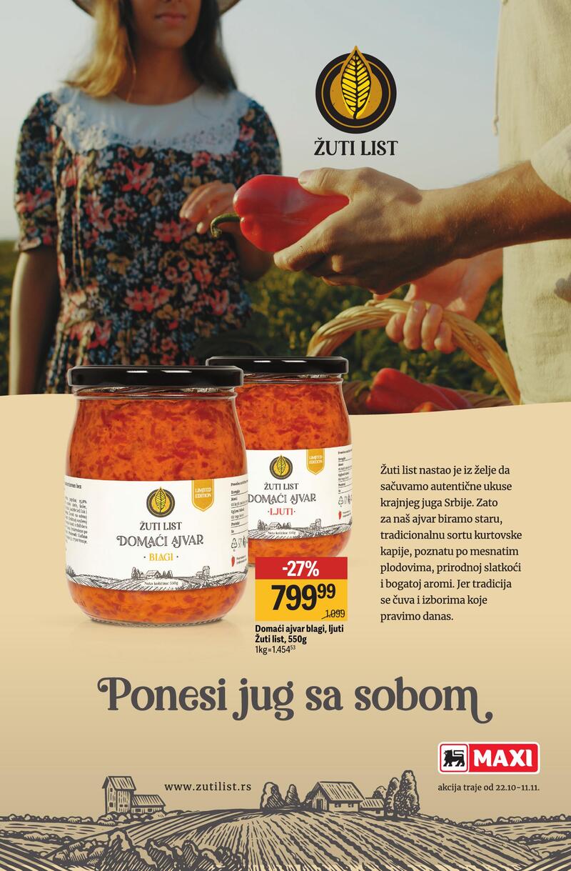 Maxi katalog - Iz naših krajeva, ukusi koje volimo