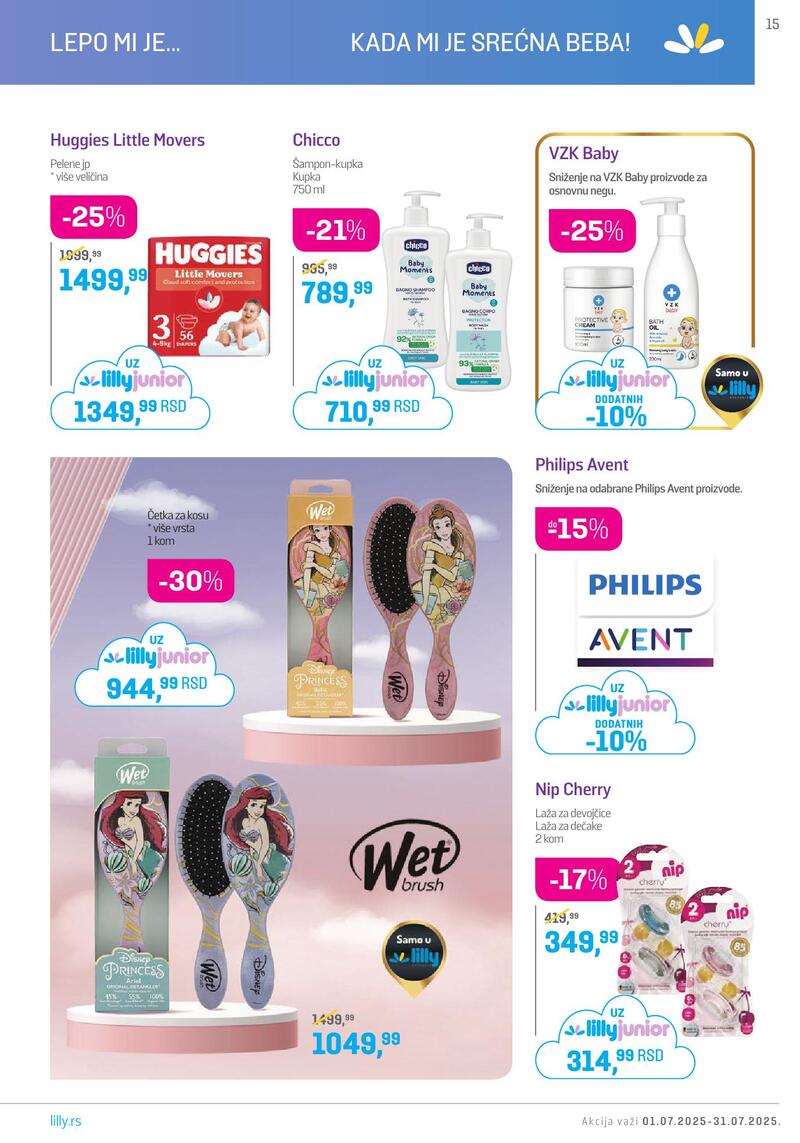 Lilly Drogerie katalog akcija