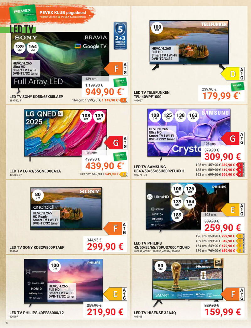 Pevex kataloška akcija