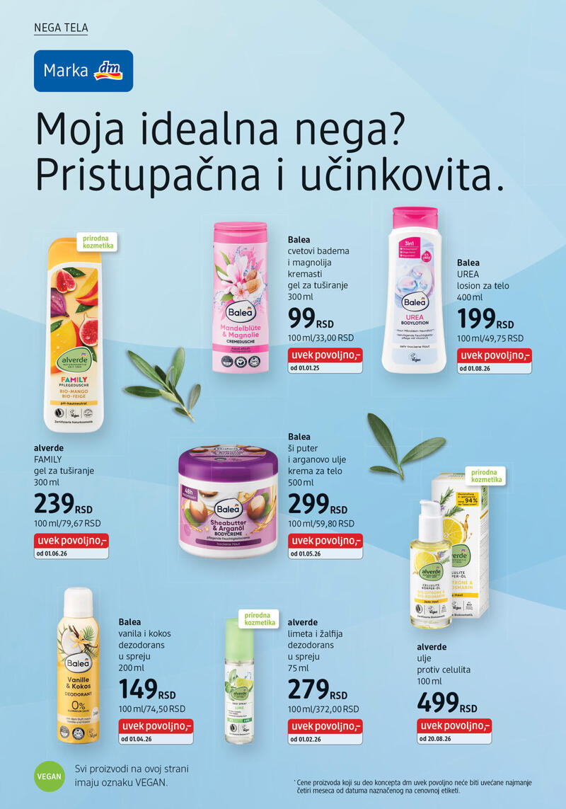 DM Drogerie katalog akcija