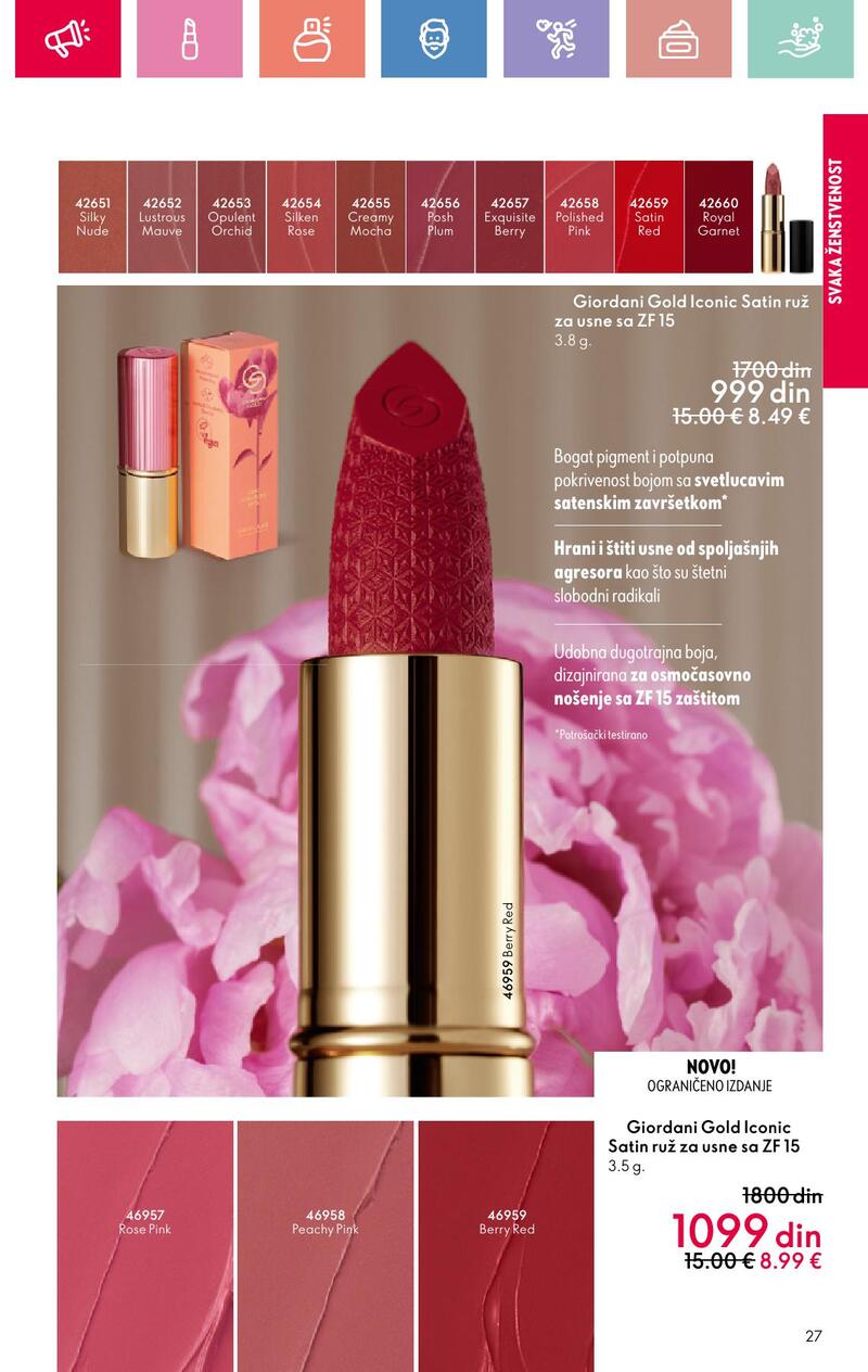 Oriflame katalog akcija