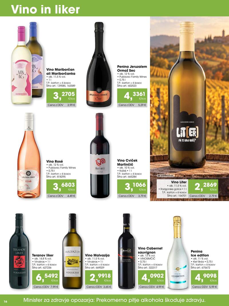 Tuš Cash & Carry katalog - Gostinec