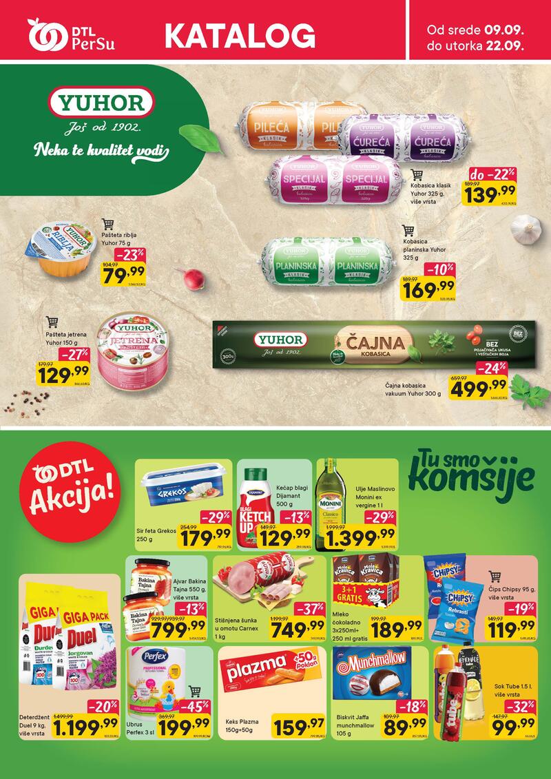 PerSu katalog akcija PerSu katalog hrana