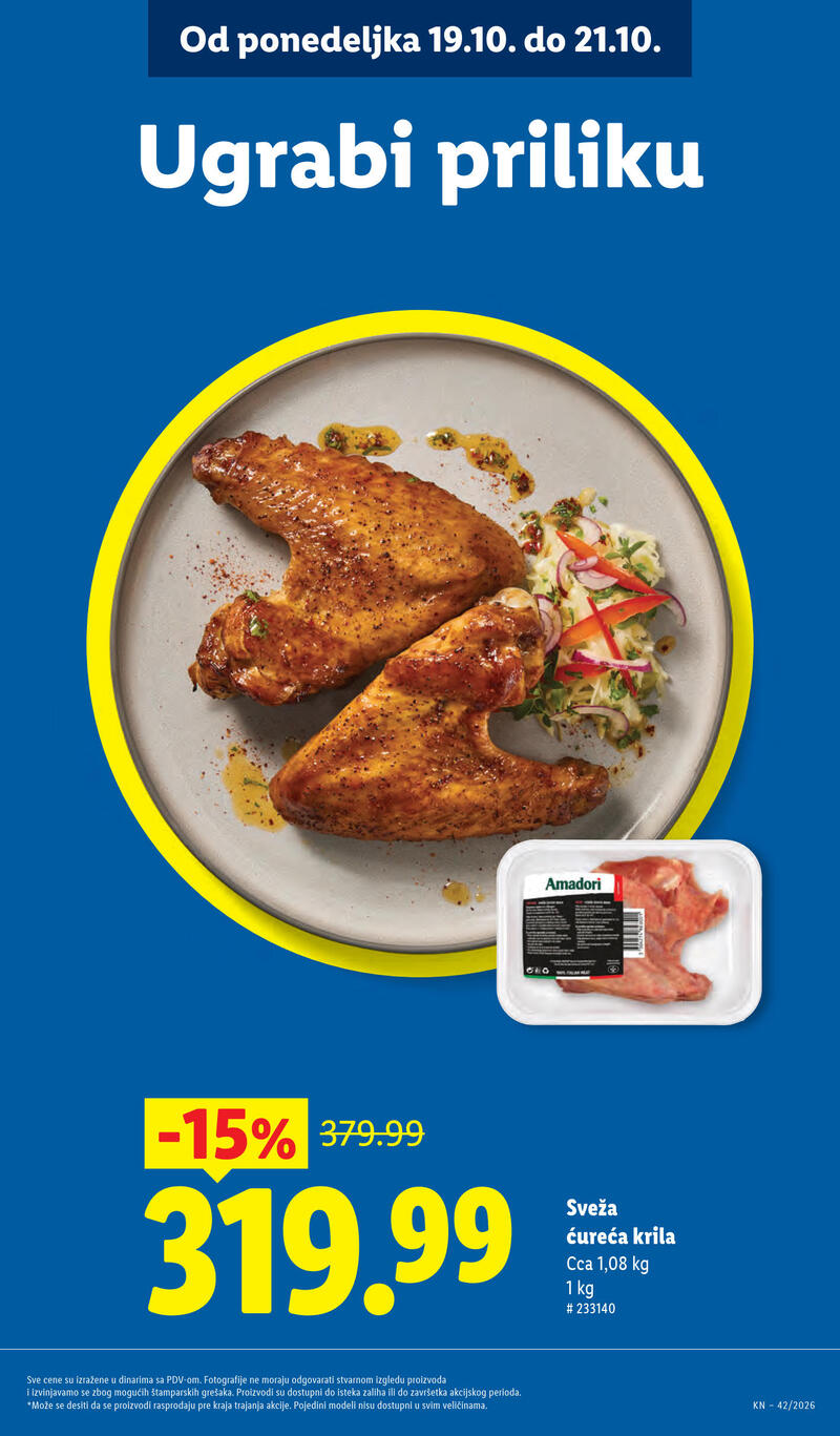 Lidl katalog - Nedeljna akcija