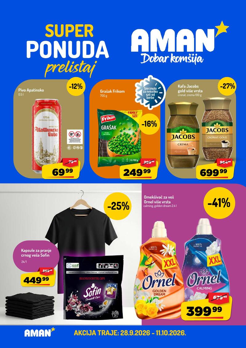 Aman katalog akcija Dvonedeljna akcija