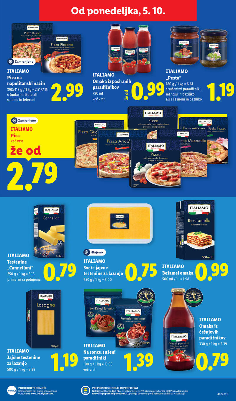 Lidl katalog - Tedenska akcija
