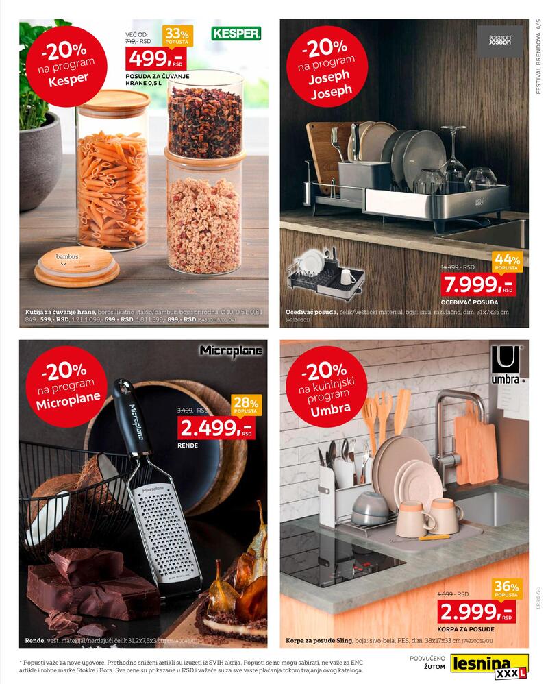 Lesnina XXXL katalog akcija