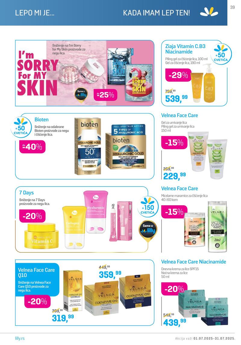 Lilly Drogerie katalog akcija