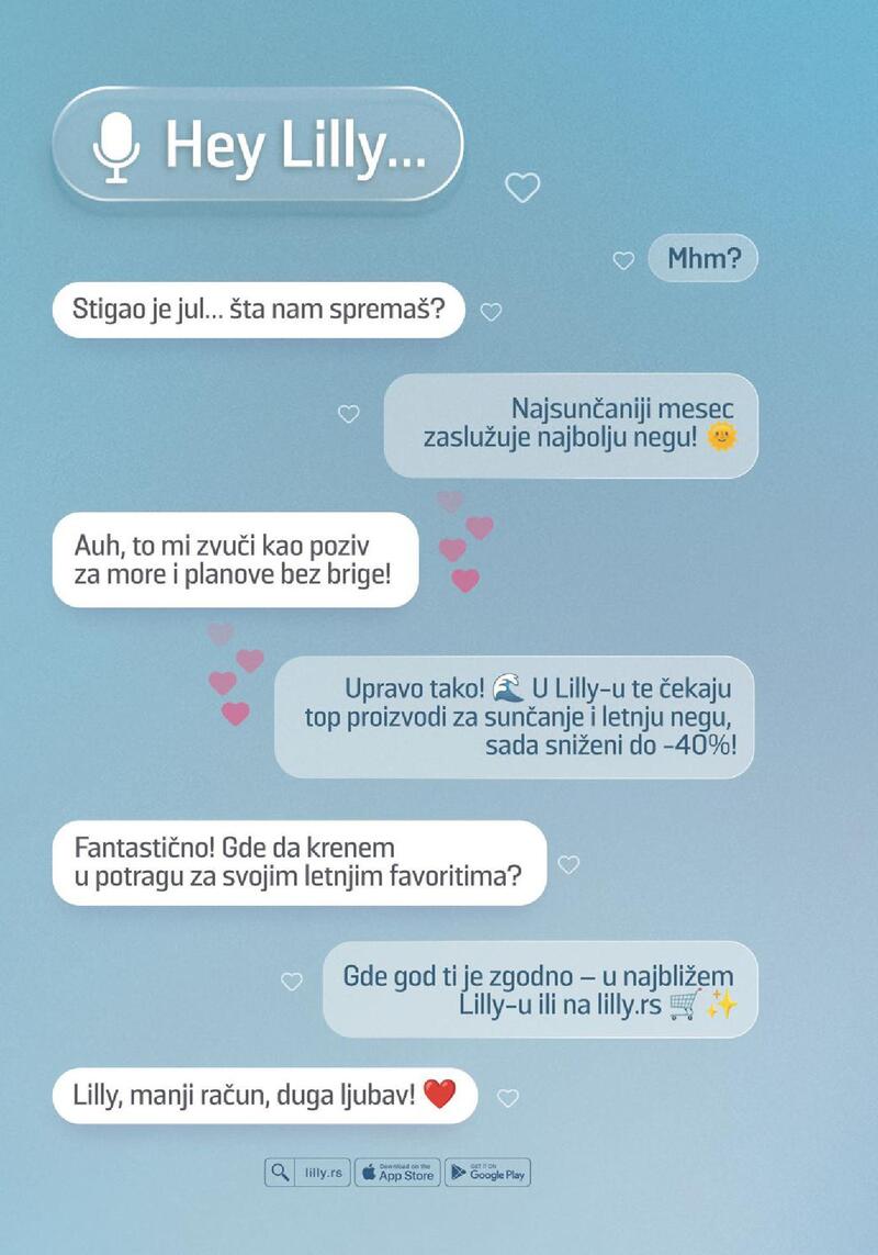 Lilly Drogerie katalog akcija