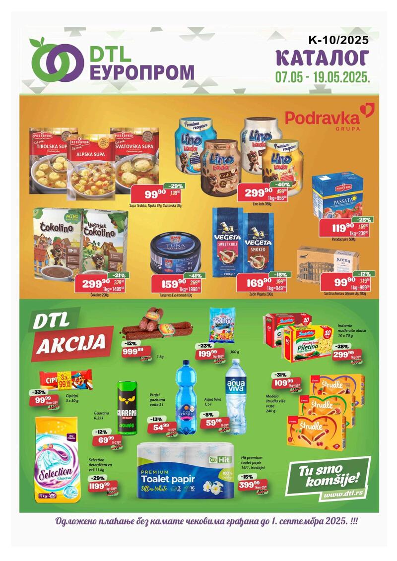 Europrom katalog akcija