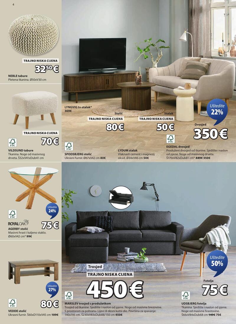 JYSK katalog namještaj