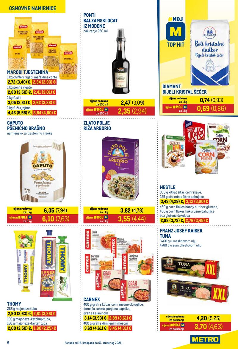 Metro katalog - Prehrana i neprehrana