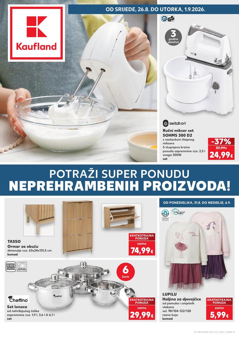 Kaufland katalog akcija Katalog neprehrambenih proizvoda