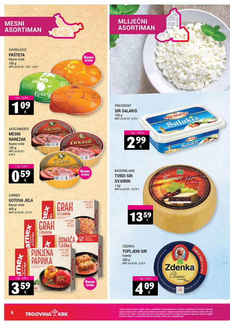 Trgovina Krk kataloška akcija