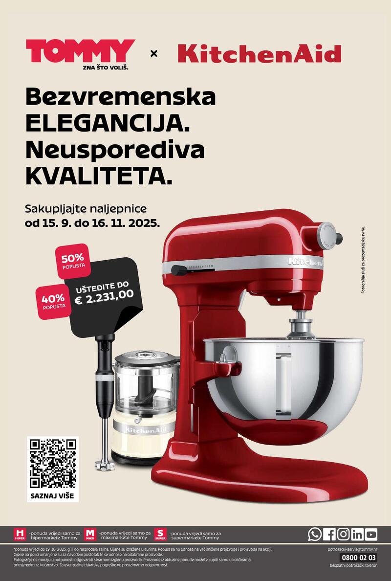 Tommy super ponuda za domaćinstvo