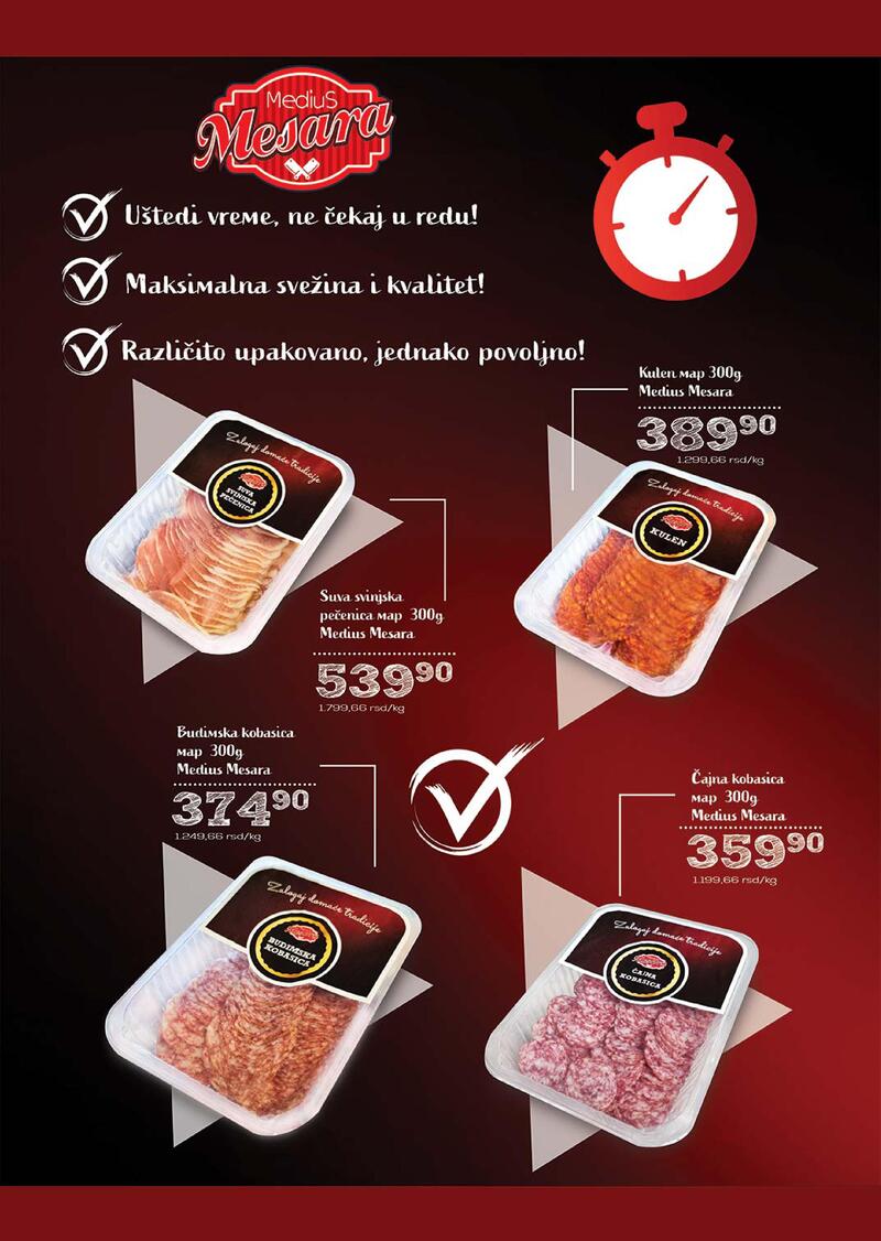 Medius katalog akcija