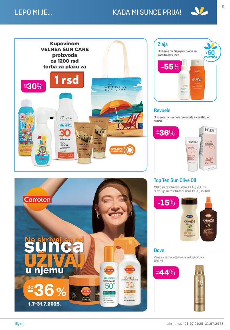 Lilly Drogerie katalog akcija