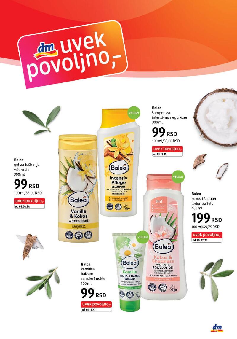 DM Drogerie katalog akcija