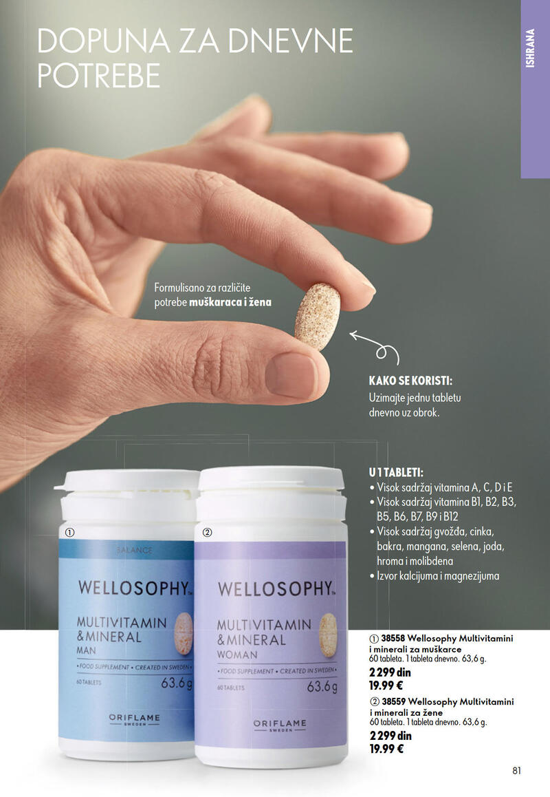 Oriflame katalog akcija