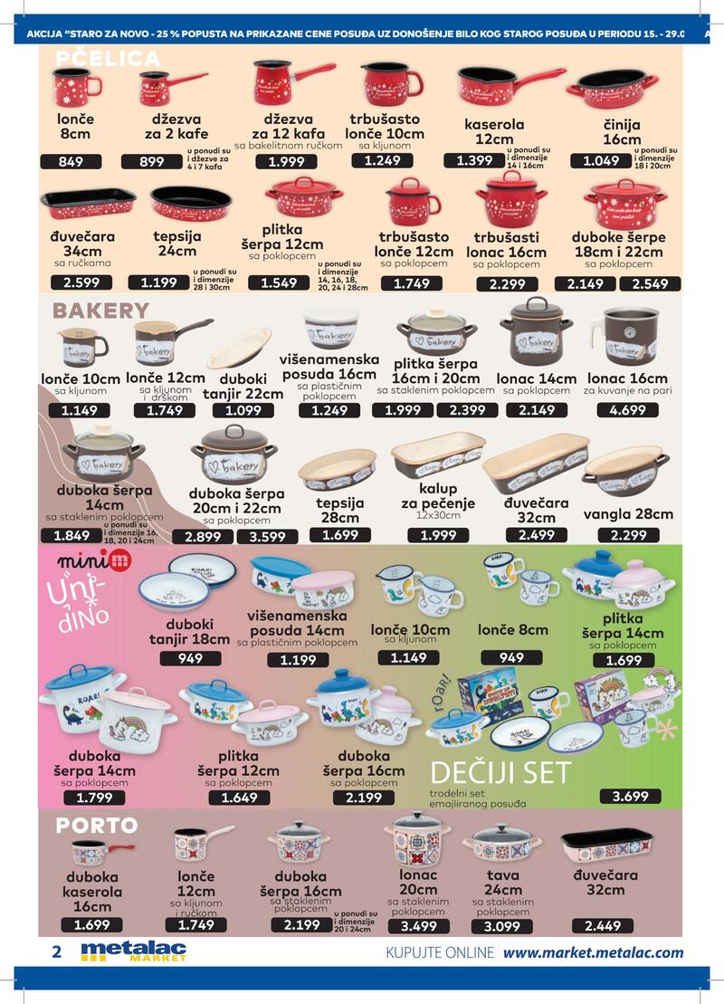 Metalac Market katalog akcija