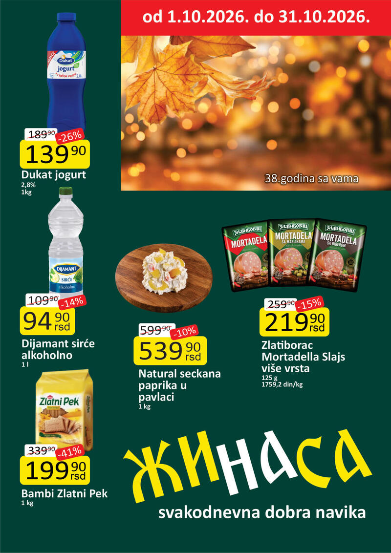 Žinasa katalog - Mesečna akcija