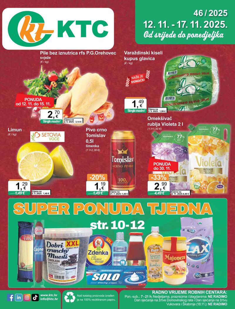 KTC katalog široke potrošnje