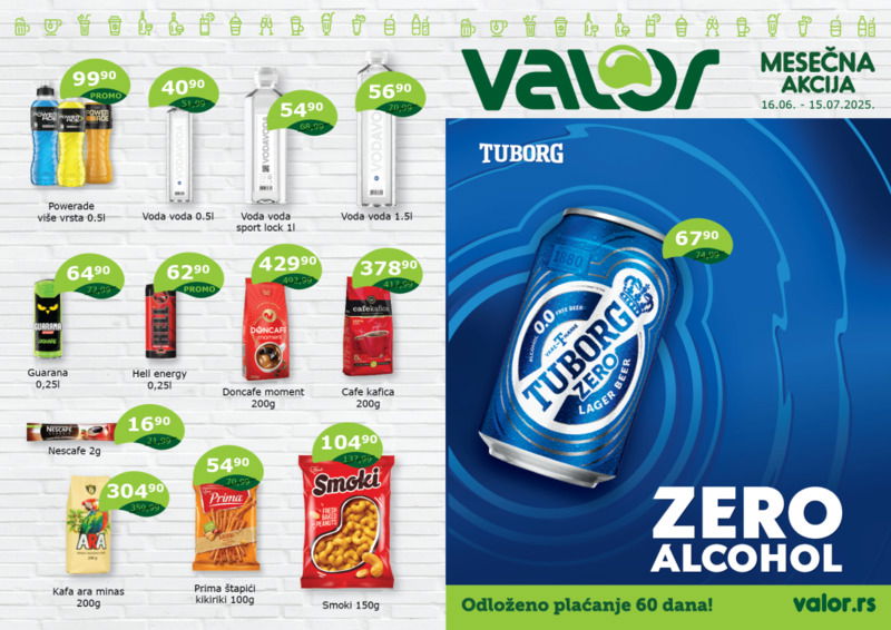 Valor katalog akcija
